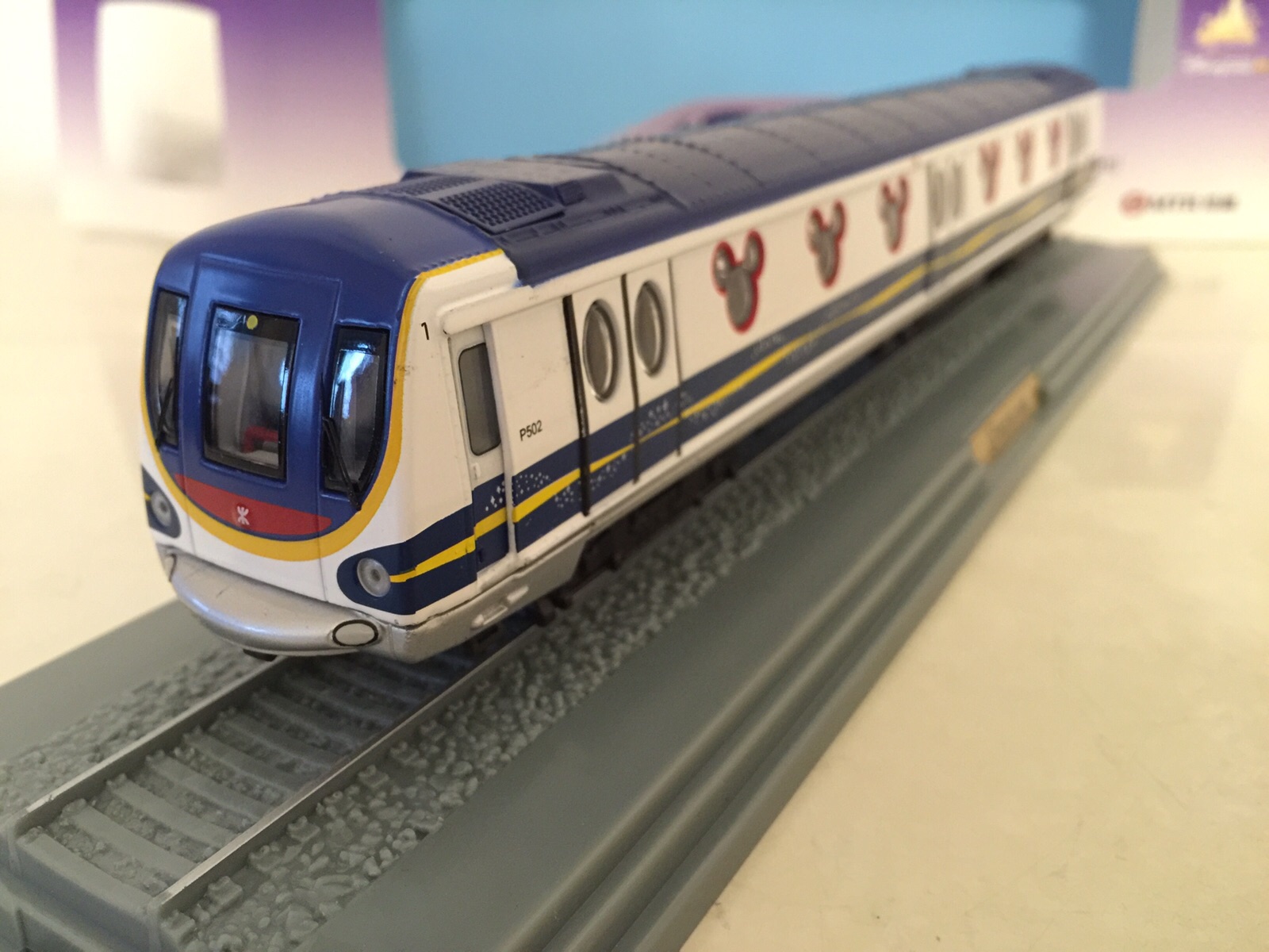 迪士尼线列车模型