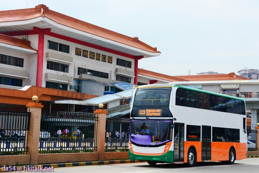 新巴enviro400 mmc @ 皇岗口岸