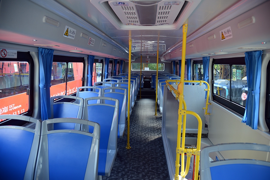 深圳公交 比亚迪k8s纯电动双层巴士投放仪式