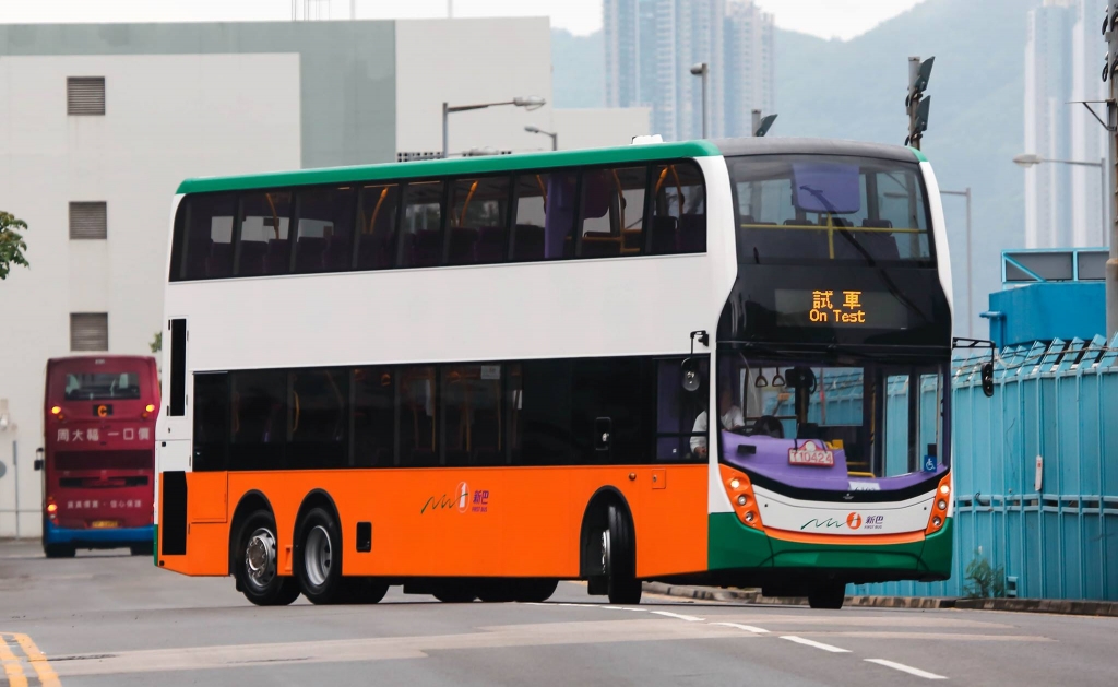 未出牌 新巴 f/n.:6103 试车去