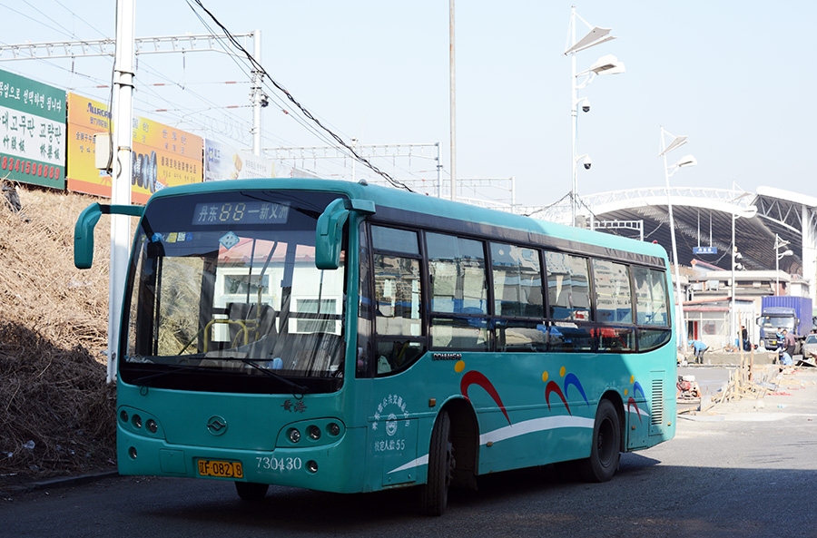 [丹东] 中国唯一的跨国公交巴士