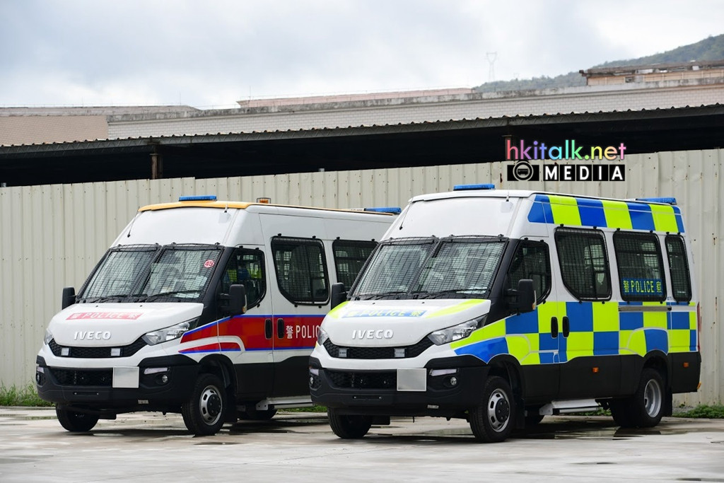 新款iveco警车 陆续抵港