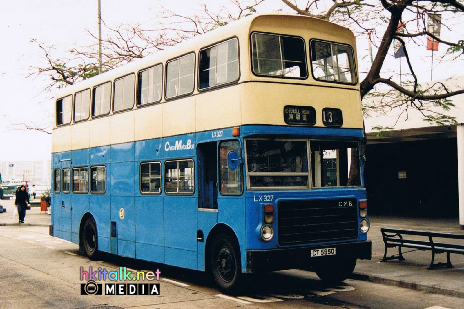 [经典旧相]中巴佳牌阿拉伯五型#lx行走半山区路线13