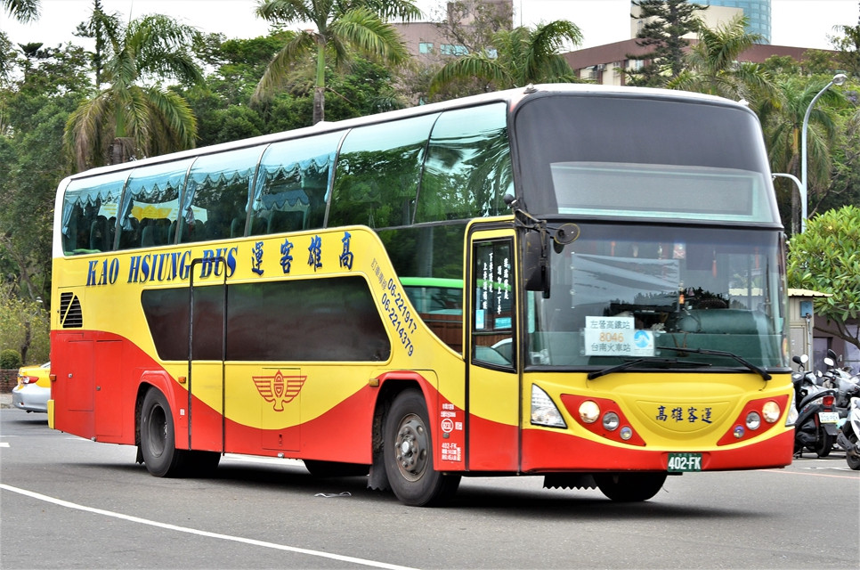 最后的旧色高雄客运无添错层巴士