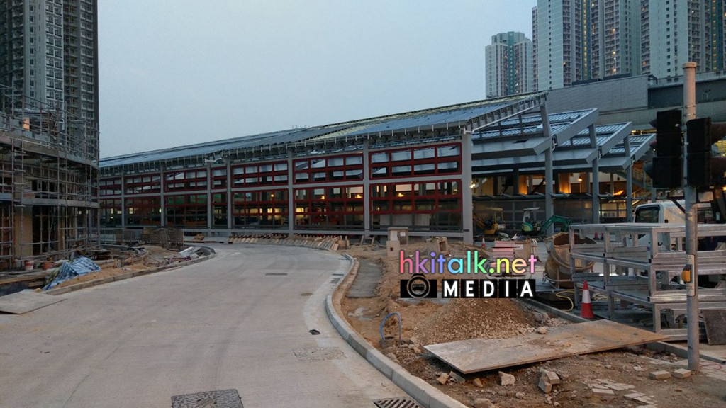 兴建中的天水围站新巴士总站 [多图]