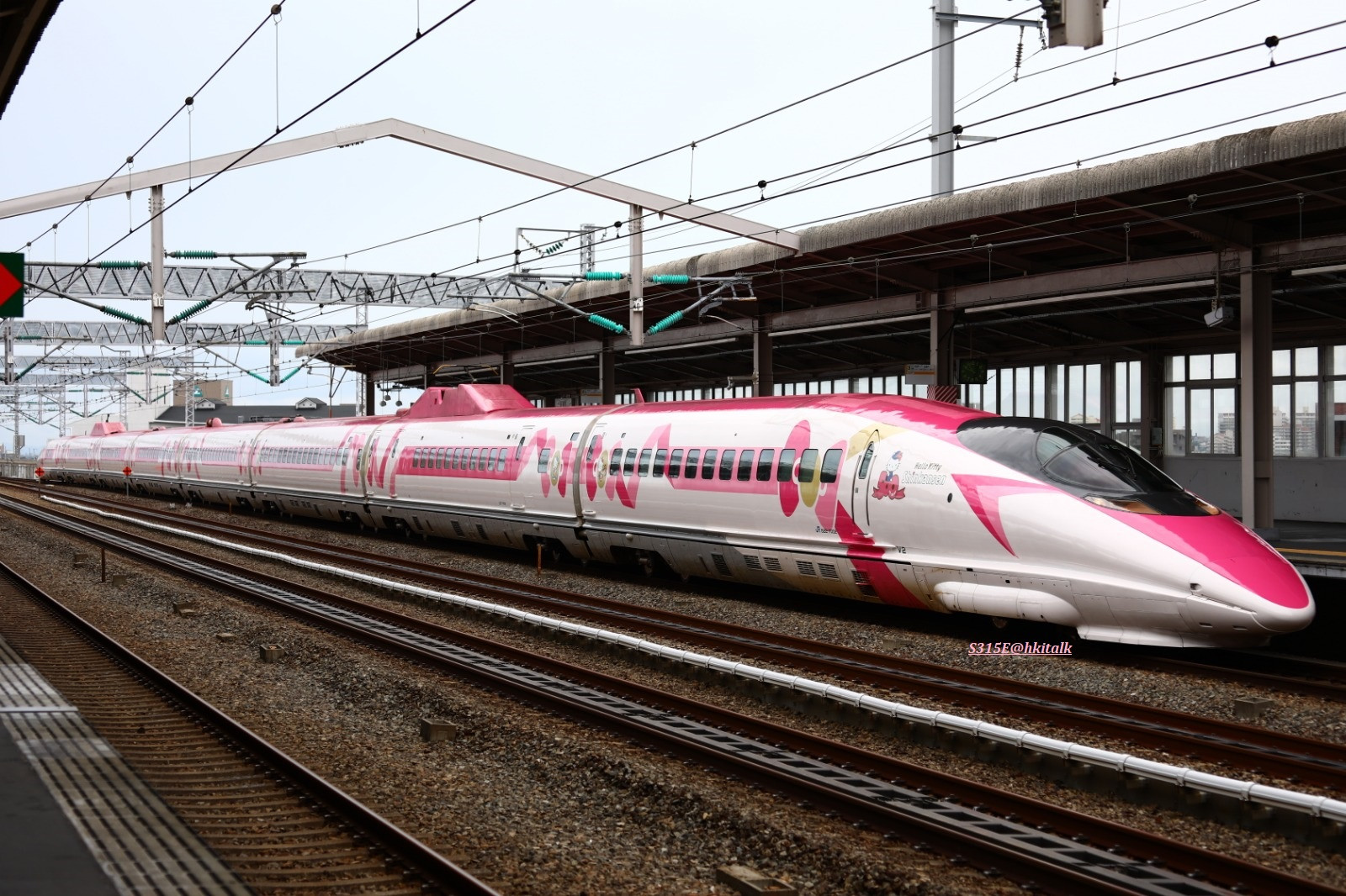 hello kitty x jr西日本 500系 彩绘编组 山阳新干线go!