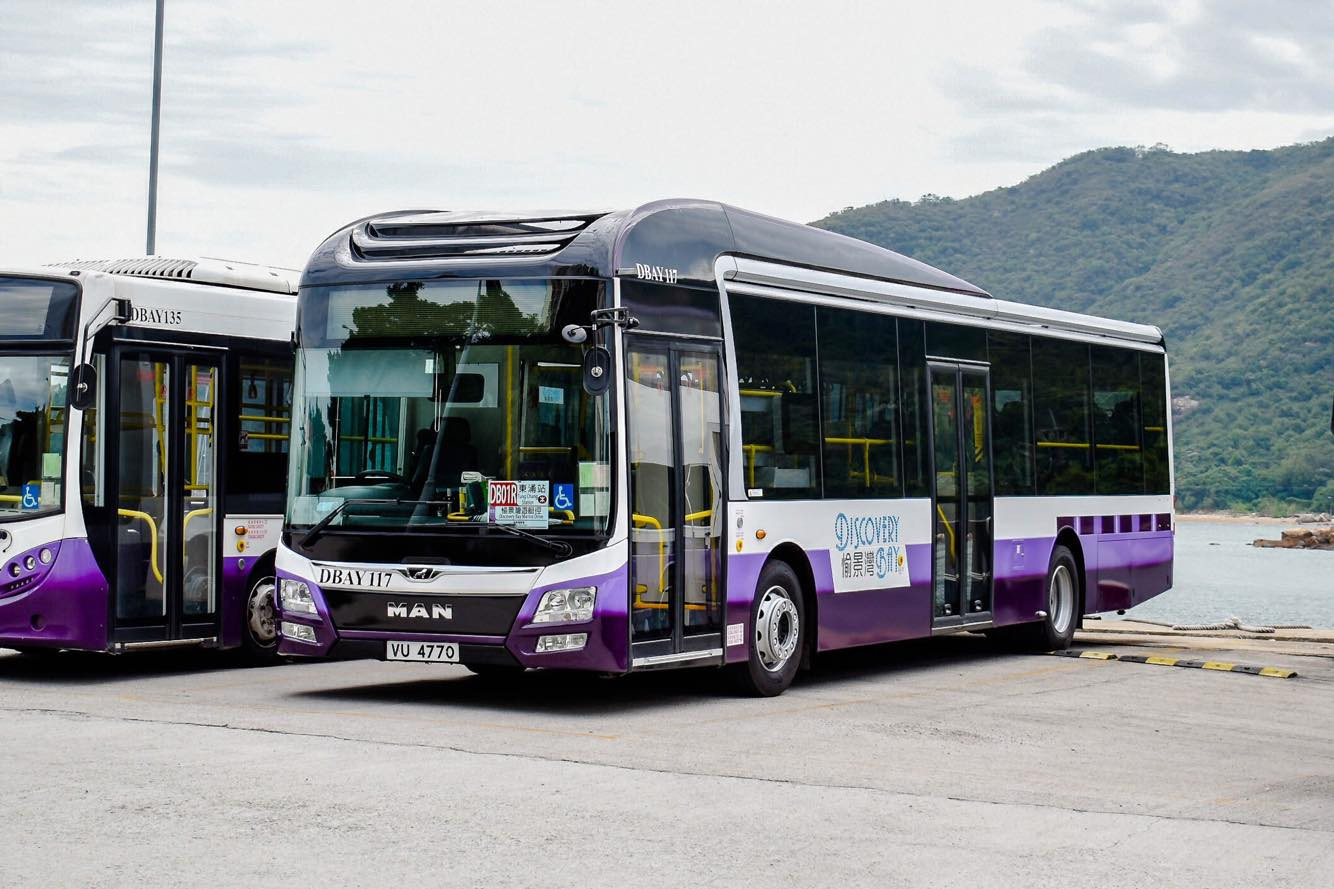 愉景湾首部欧六 man a22首航 - 巴士摄影作品贴图区 (b3) - hkitalk.