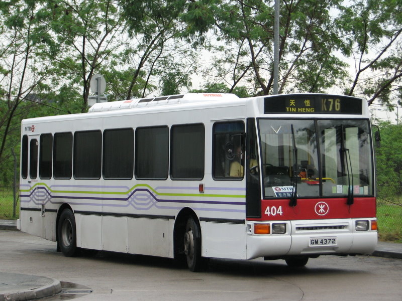 巴士车辆相片募集:九铁/港铁单层巴士 404(gm4372)