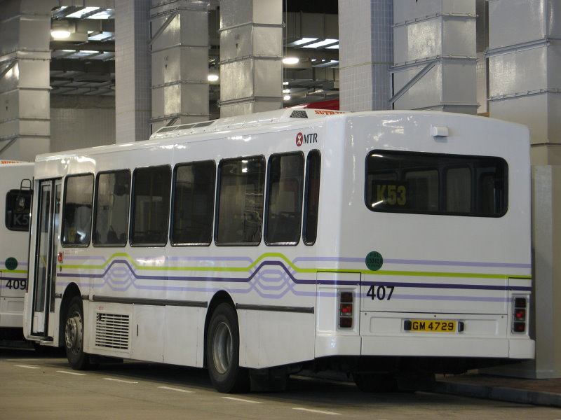 巴士车辆相片募集:九铁/港铁单层巴士 407(gm4875)