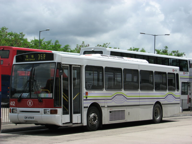 巴士车辆相片募集:九铁/港铁单层巴士 412(gm4969)